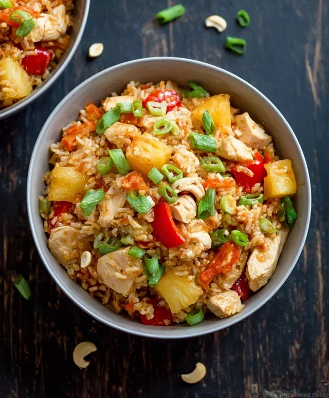 Pineapple Chicken and Rice