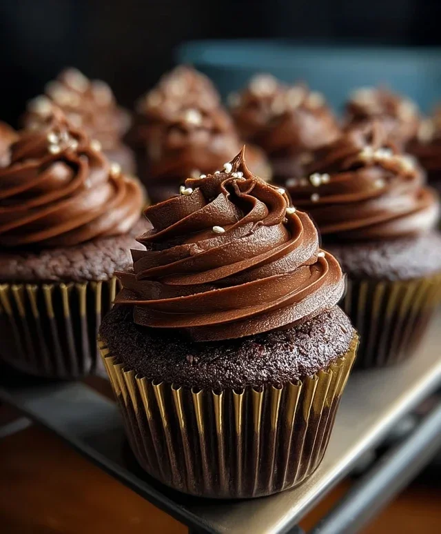 Chocolate Fudge Cupcakes