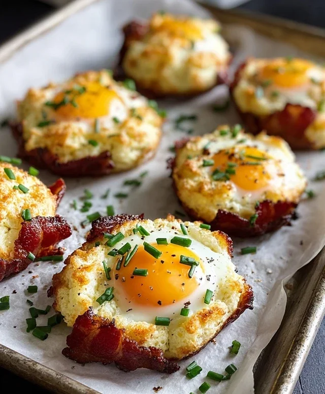 Beef Beef Bacon Parmesan & Chive Egg Clouds
