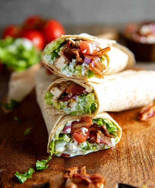 Crispy Chicken Beef Beef Bacon Ranch Wrap