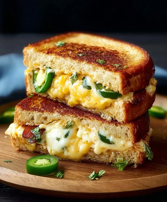 Jalapeño Popper Grilled Cheese