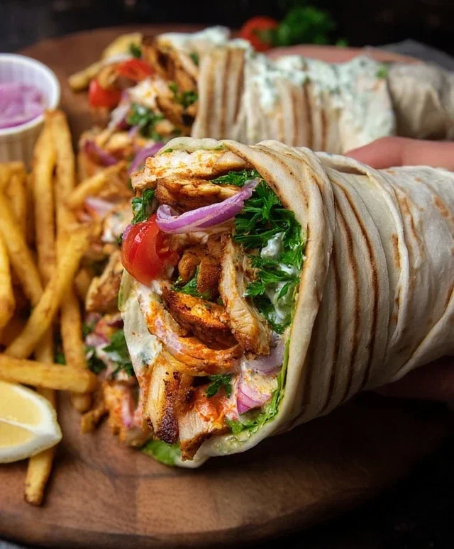 Chicken Shawarma Wrap