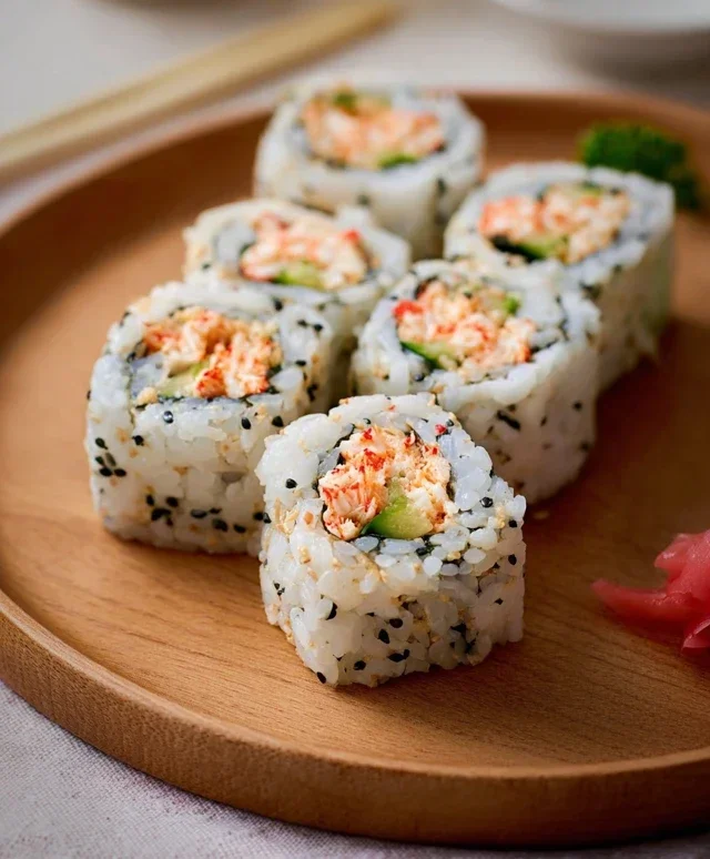 Kani Sushi (Spicy Crab Roll)