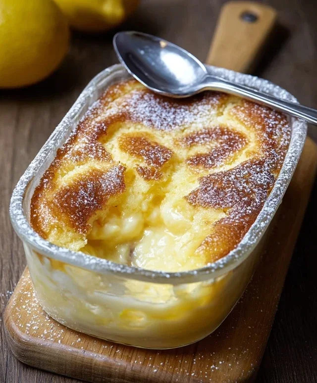 Jamie Oliver Self Saucing Lemon Pudding