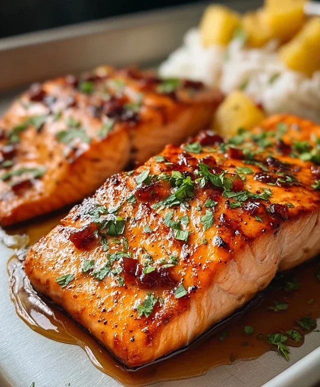 Pineapple Chipotle Salmon