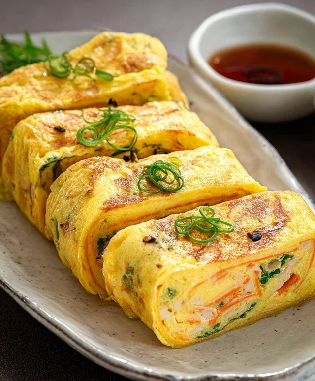 Gyeran Mari (Korean Rolled Omelette)