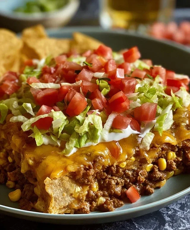 Walking Taco Casserole