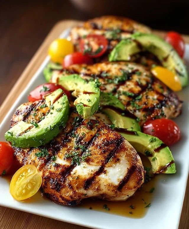 Grilled California Avocado Chicken Recipe