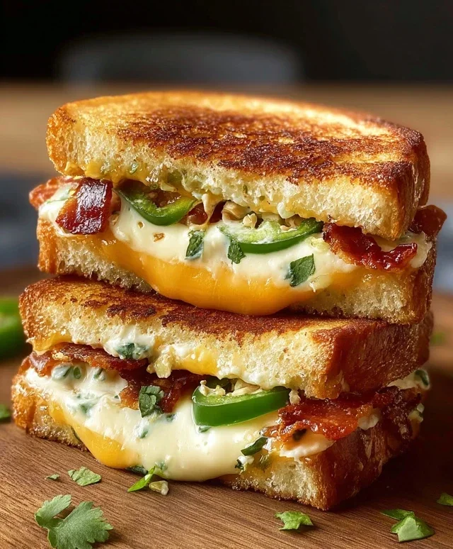 Jalapeño Popper Grilled Cheese