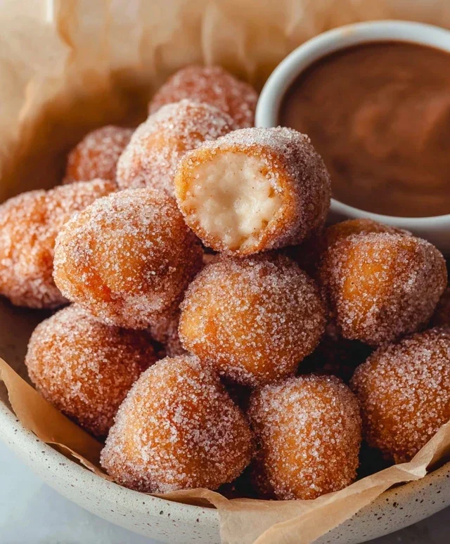 Sweet Air Fryer Churro Bites Recipe