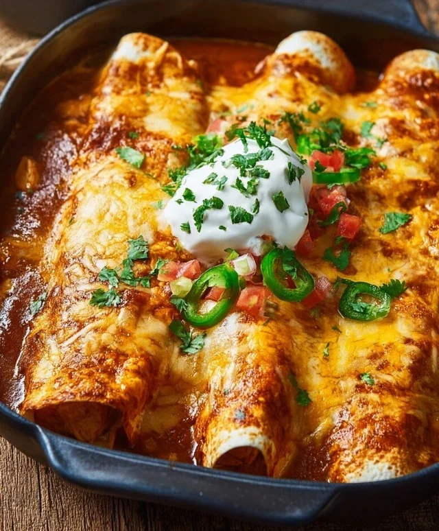 Delicious Chicken Enchiladas