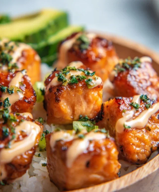 Bang Bang Salmon Bites