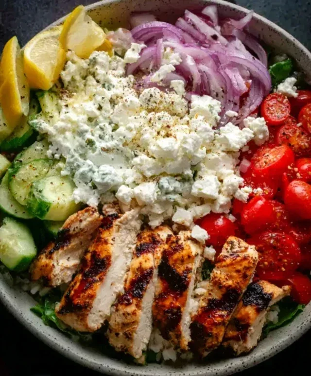 Greek Chicken Bowls