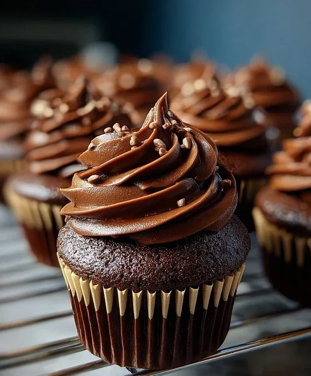 Chocolate Fudge Cupcakes