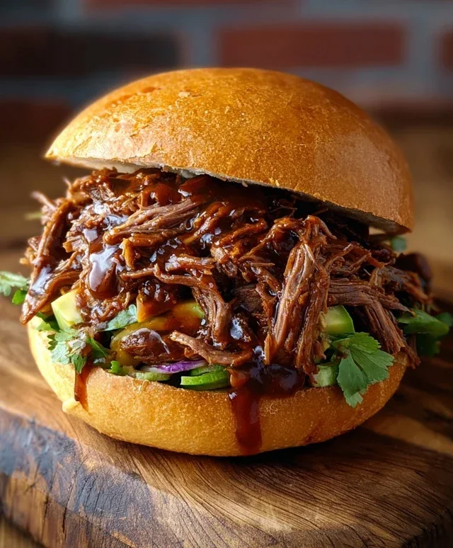 Pulled Beef Sandwich