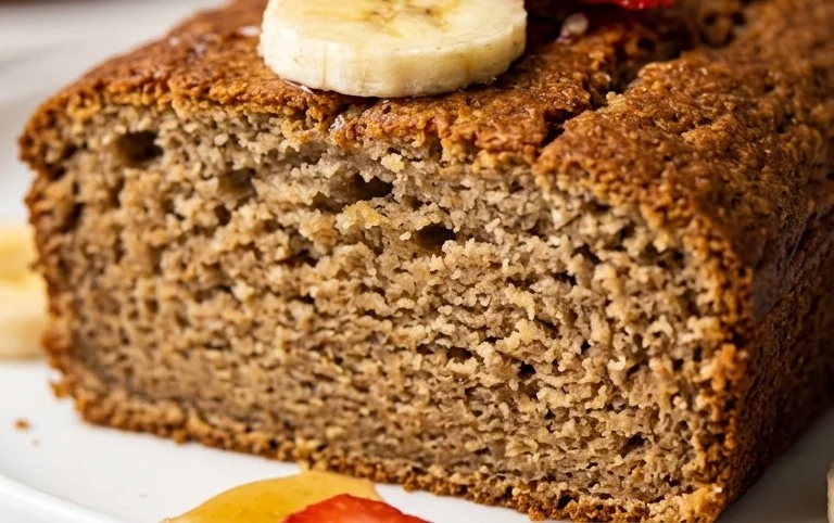 Healthy 5-Ingredient Flourless Banana Bread