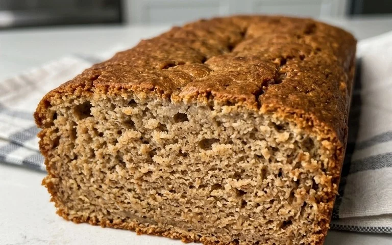 Healthy 5-Ingredient Flourless Banana Bread