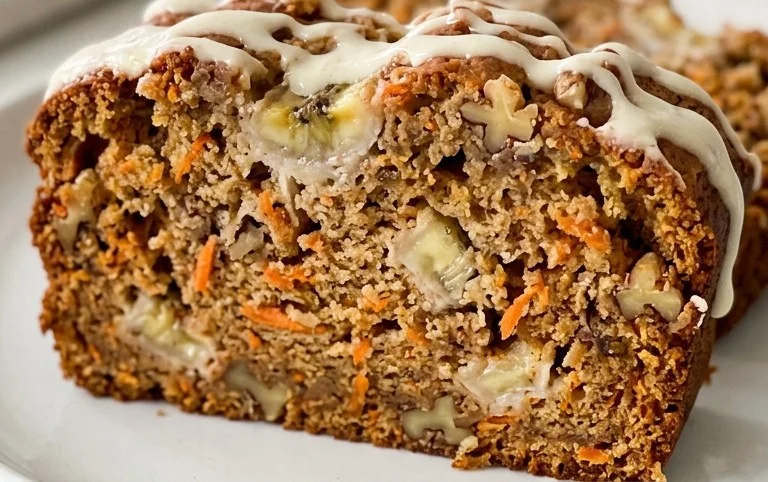 Carrot Cake Banana Bread
