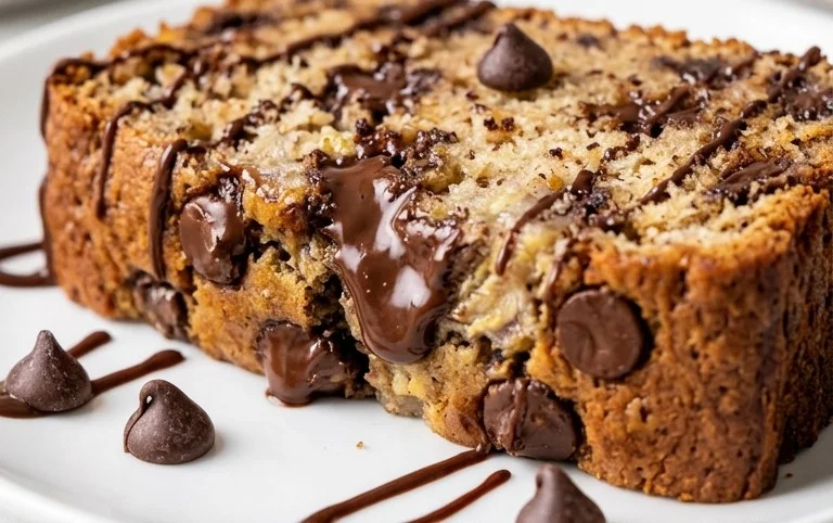 Easy Chocolate Chip Banana Bread