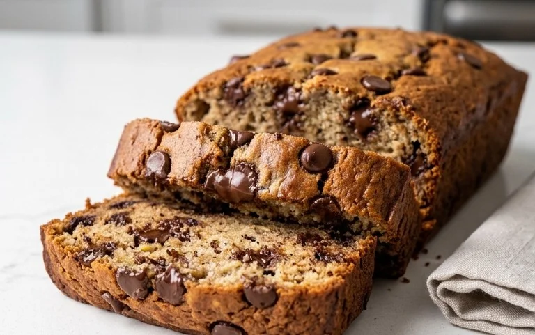 Easy Chocolate Chip Banana Bread