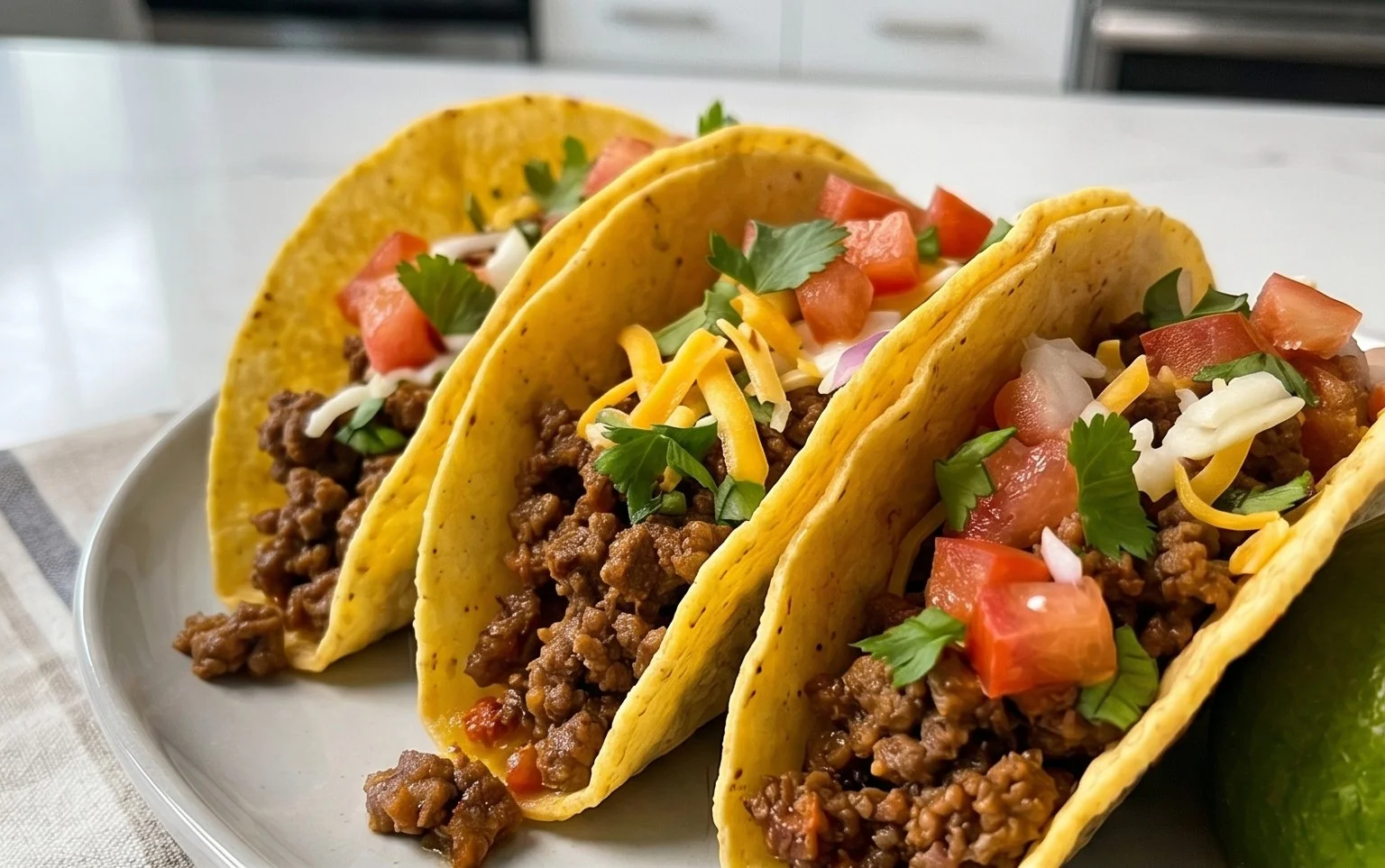 Crispy Ground Beef Tacos