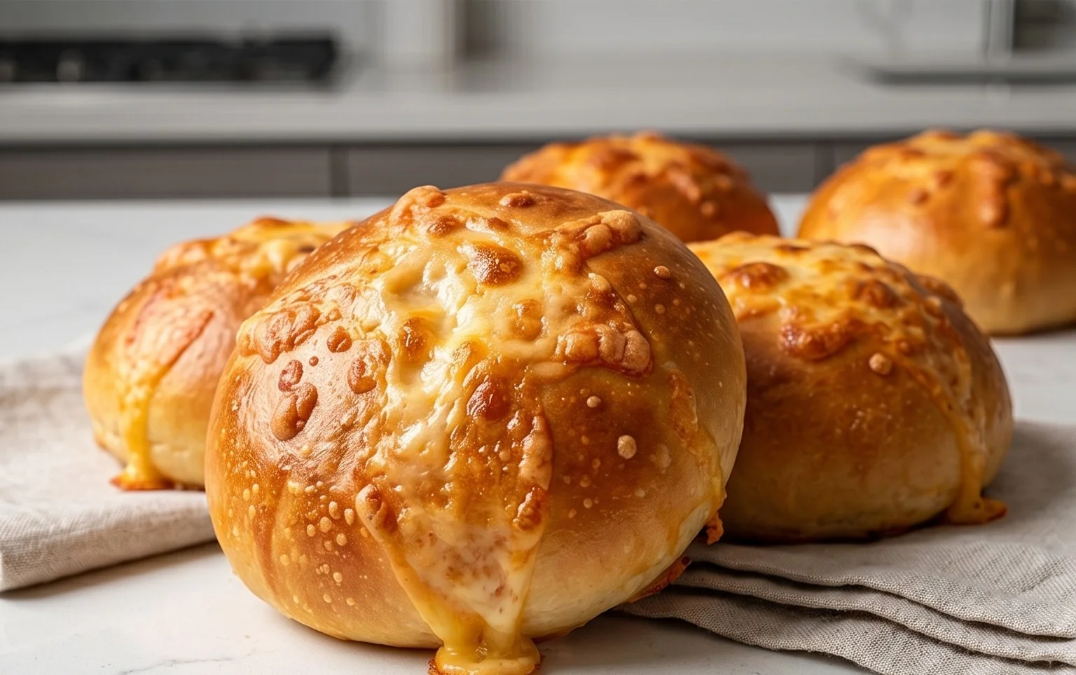 Cheesy Dynamite Chicken Buns