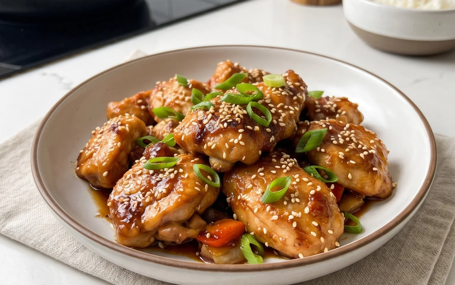 Healthy Sesame Chicken