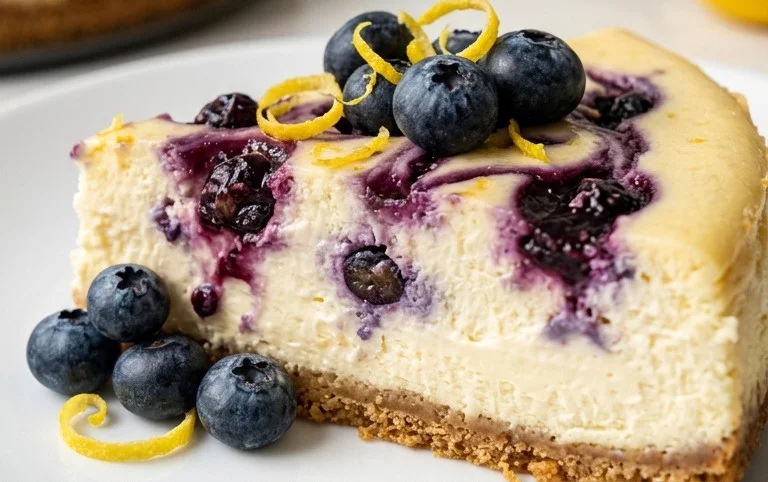 Lemon Blueberry Cheesecake