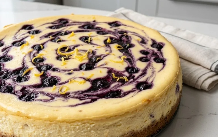 Lemon Blueberry Cheesecake