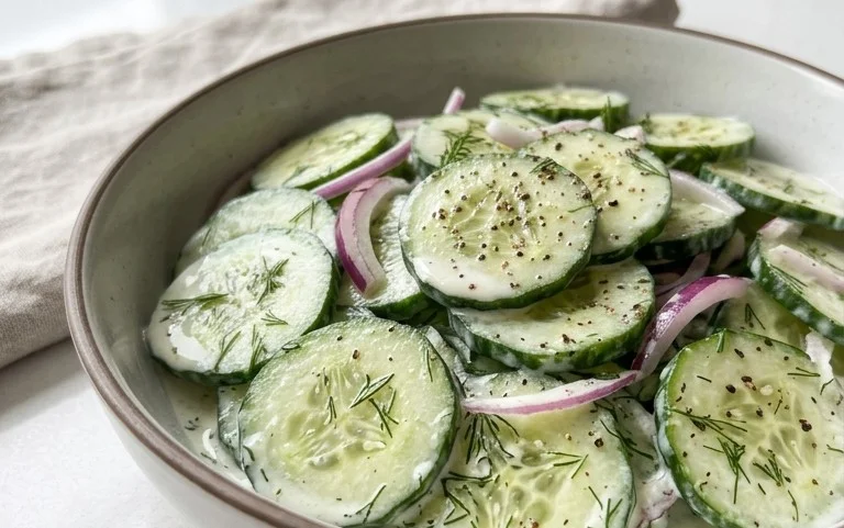 Polish Cucumber Salad