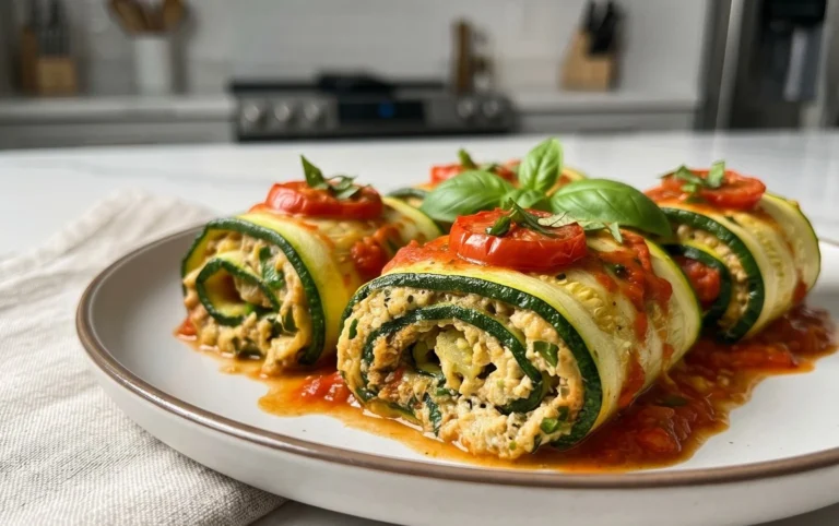 Vegan Zucchini Rollatini