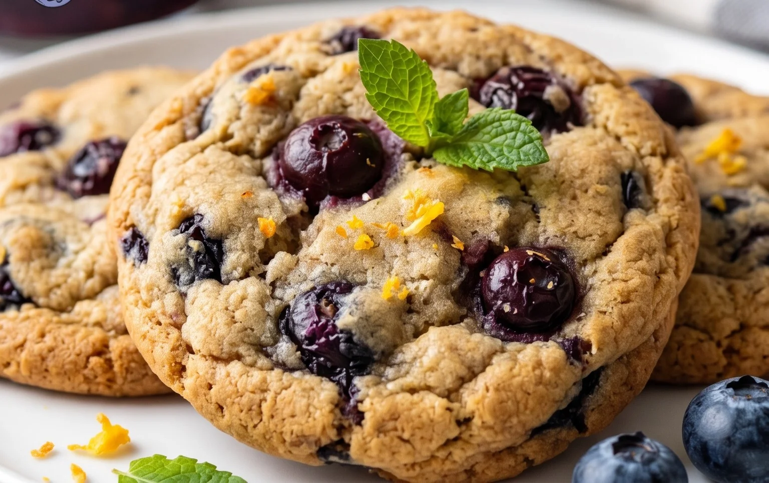 Best Ever Blueberry Cookies