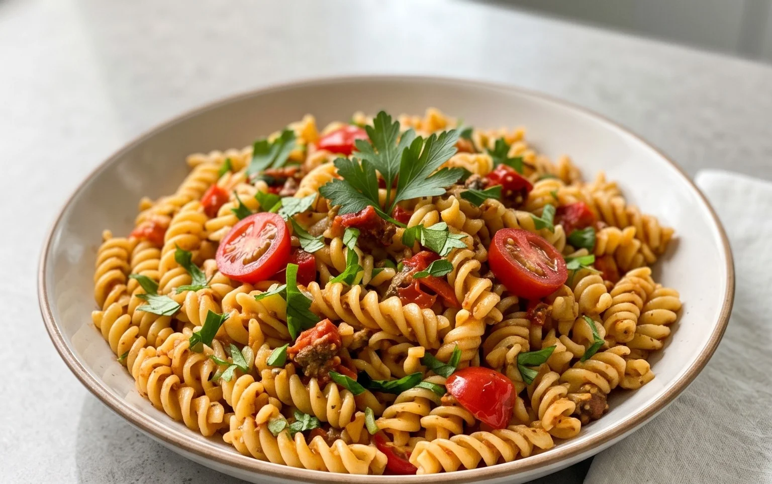 Türkischer Nudelsalat