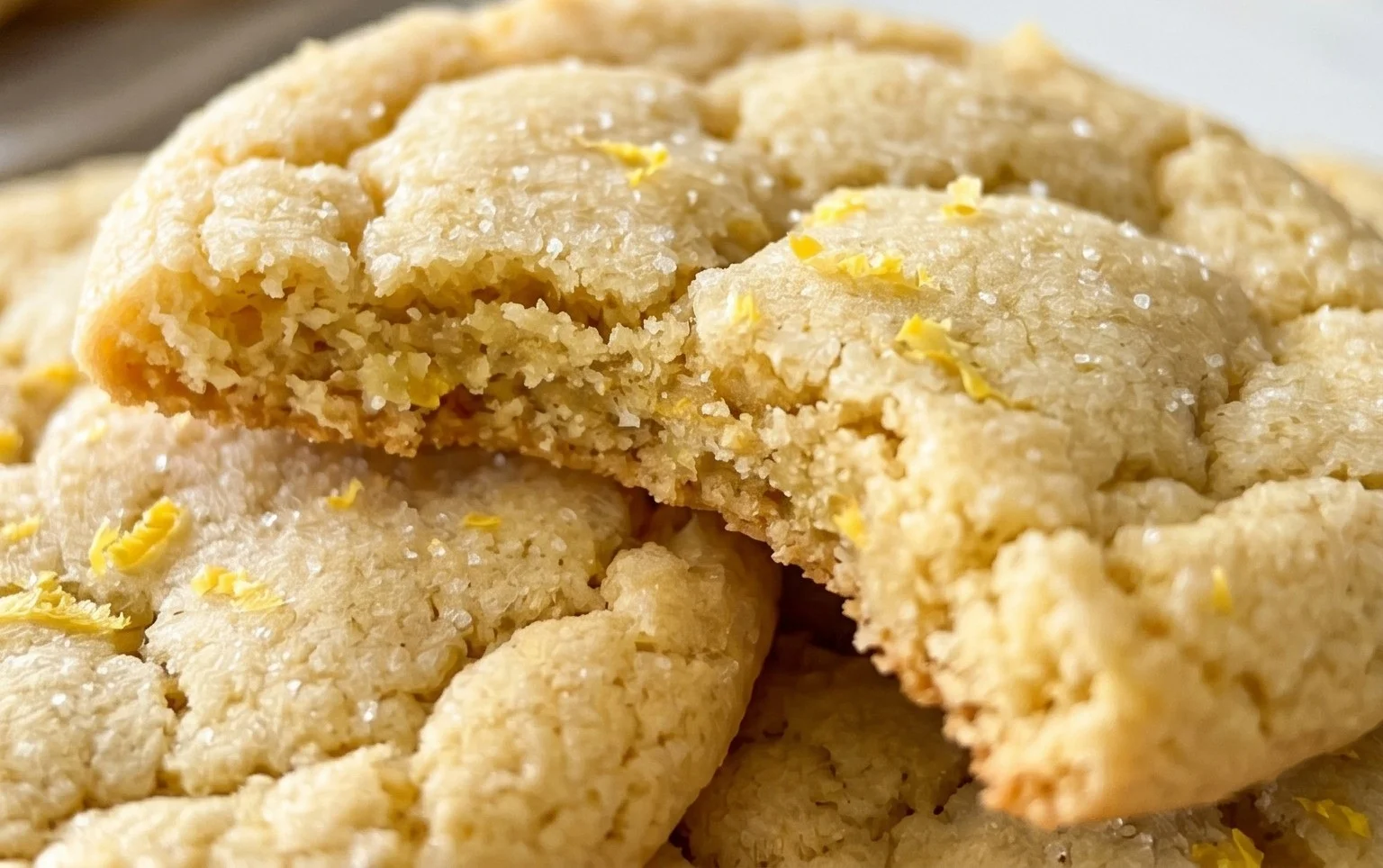 Soft & Chewy Lemon Cookies