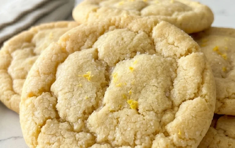 Soft & Chewy Lemon Cookies