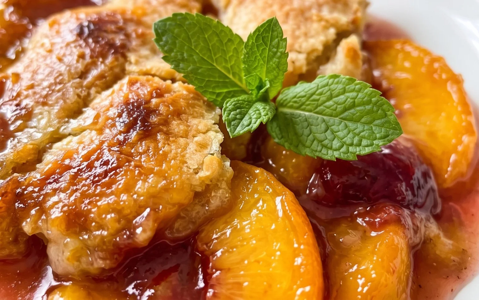 Fresh Peach Cobbler