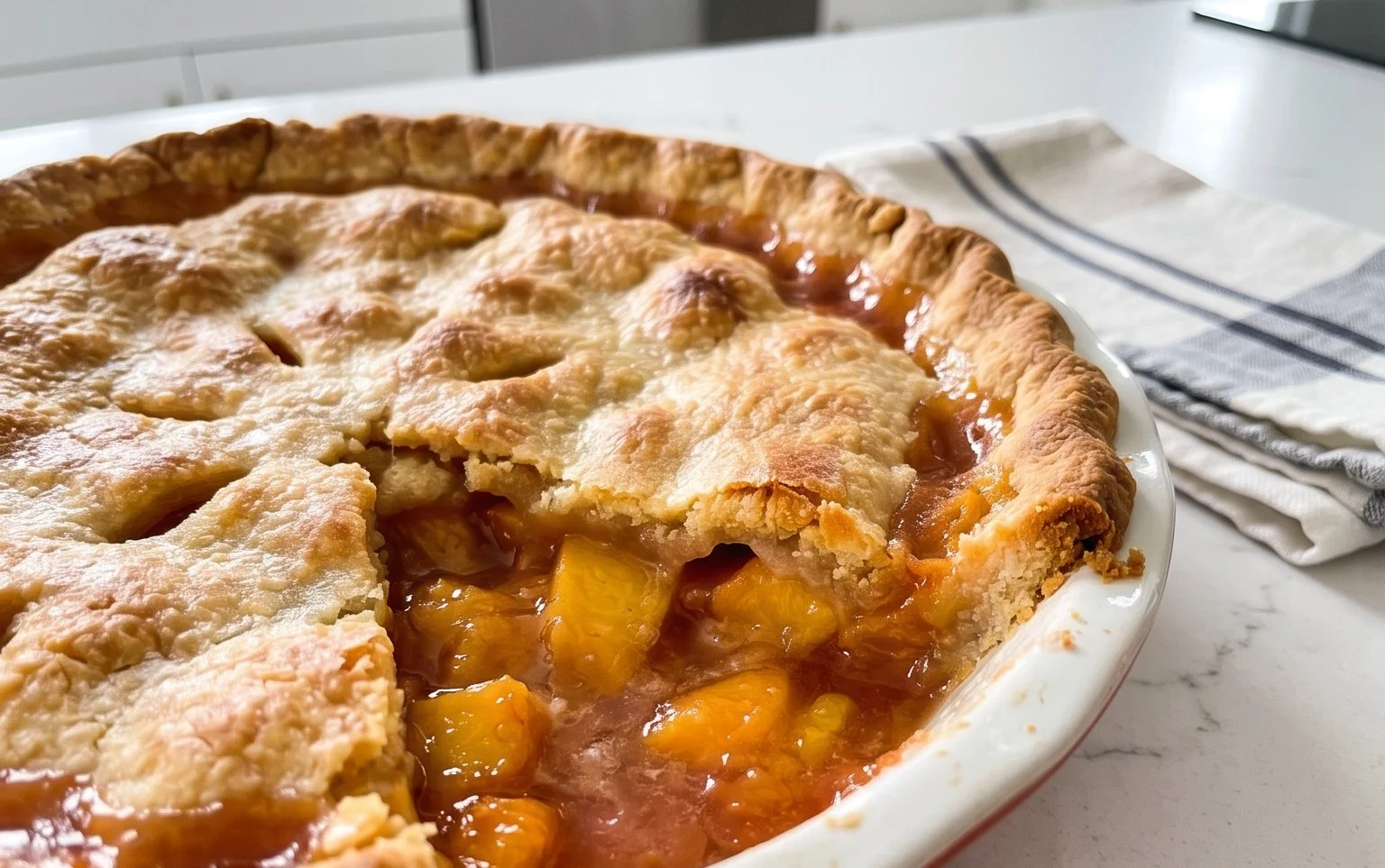 Fresh Peach Cobbler