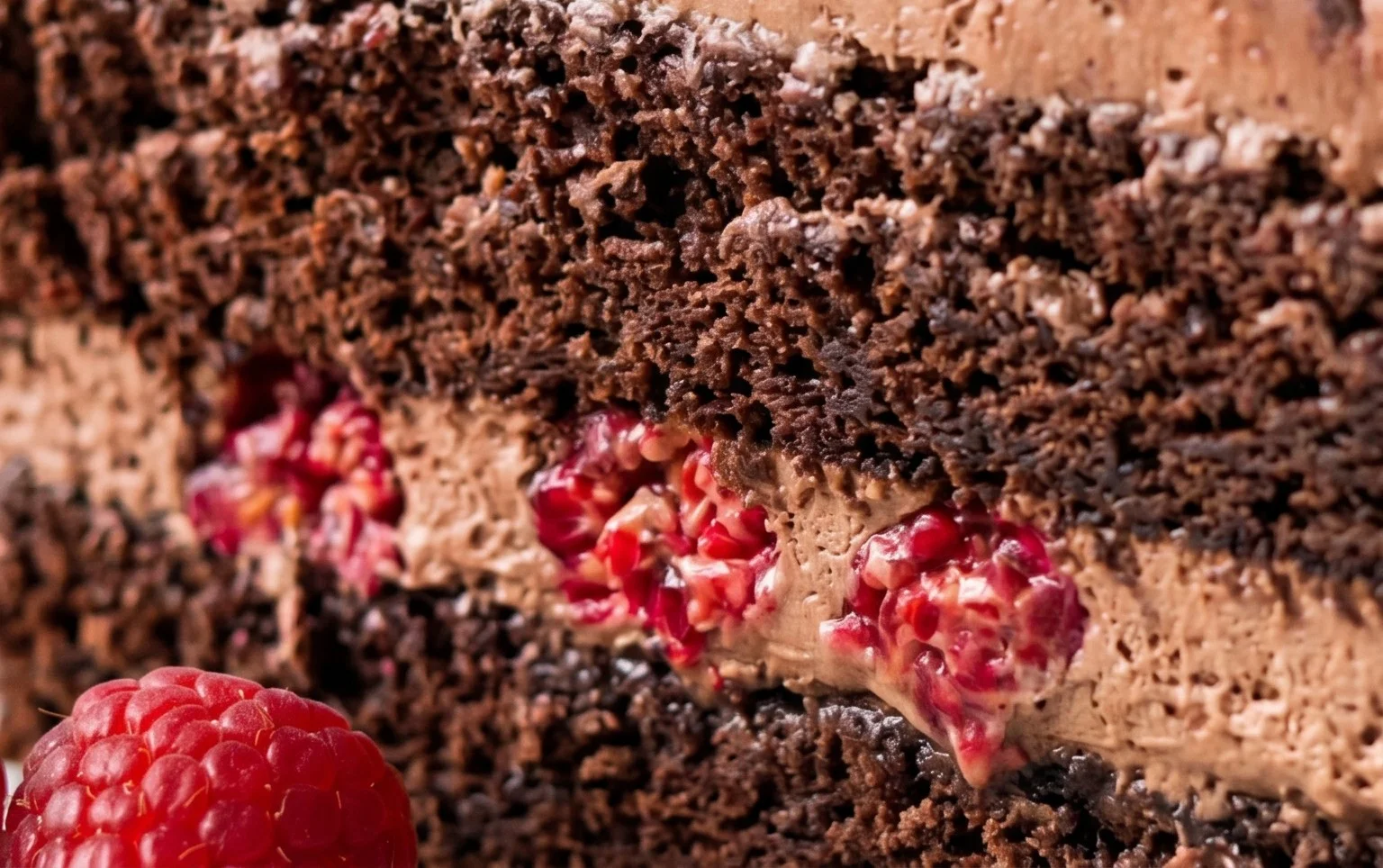 Chocolate Raspberry Cake