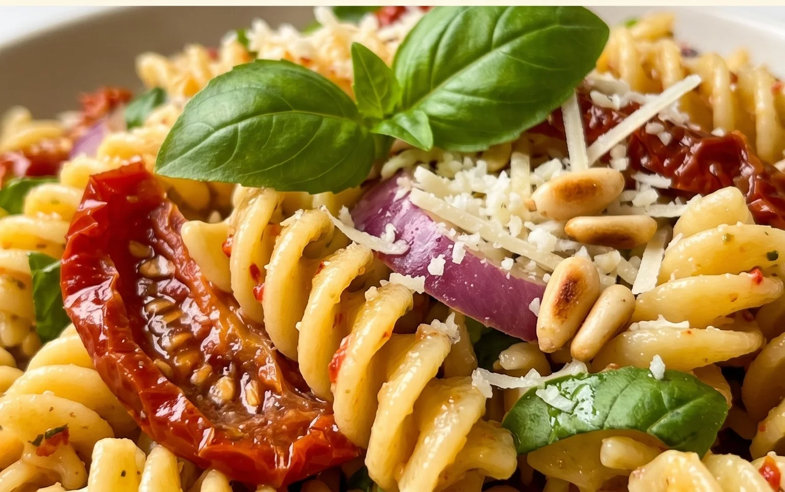 Sun Dried Tomato Pasta Salad