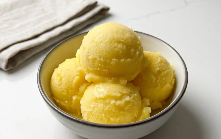 Lemon Sorbet
