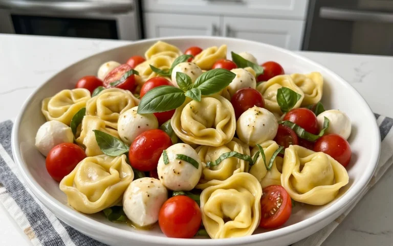Tortellini Caprese Salad
