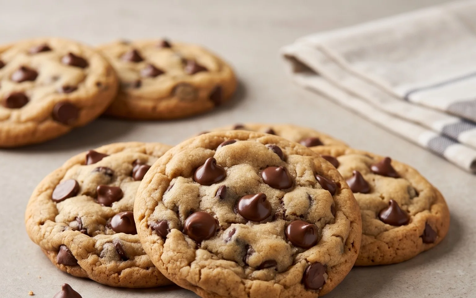 The Best Soft Chocolate Chip Cookies