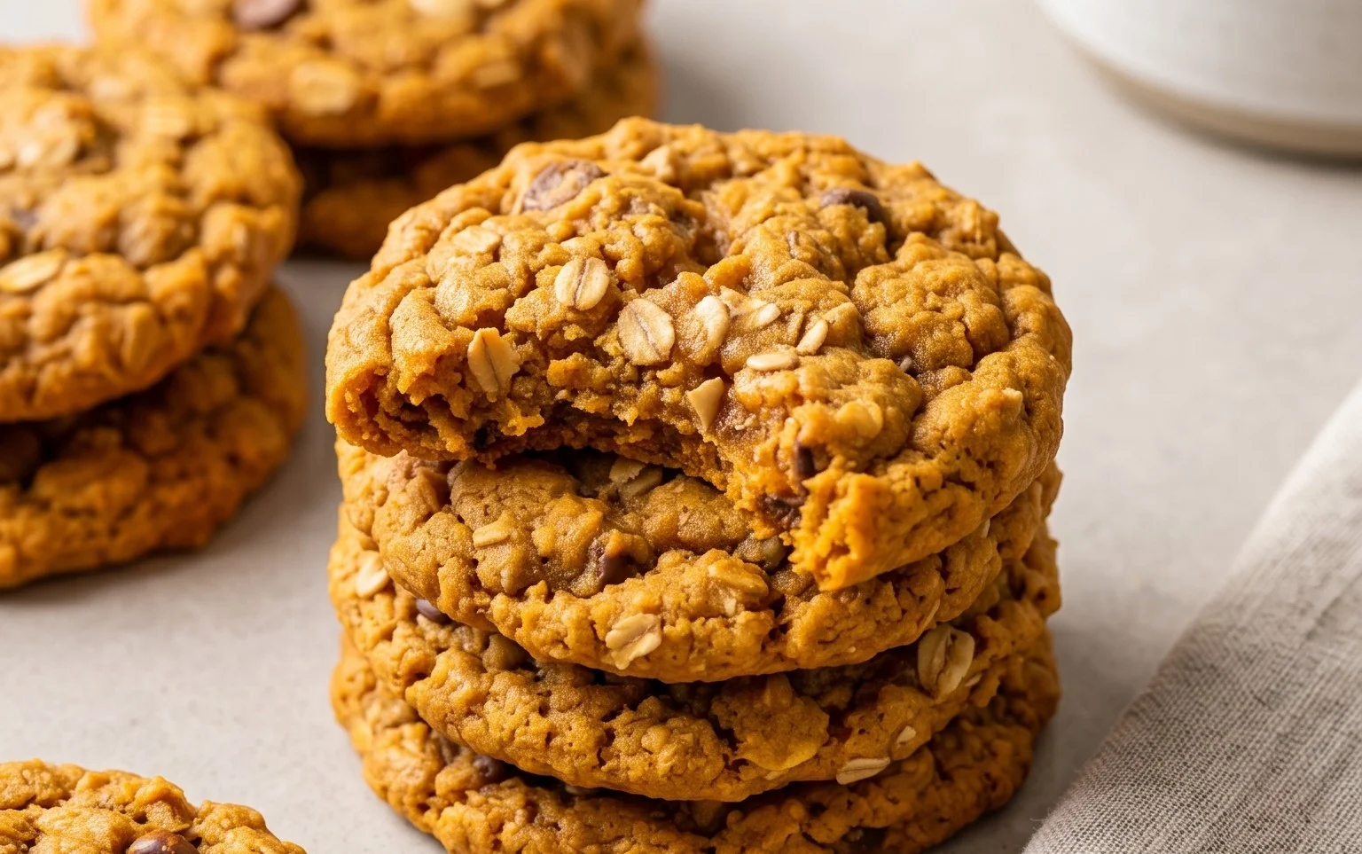 Sweet Potato Oatmeal Cookies