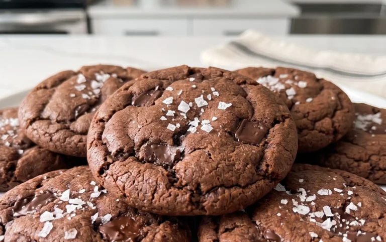 Salted Brownie Cookies