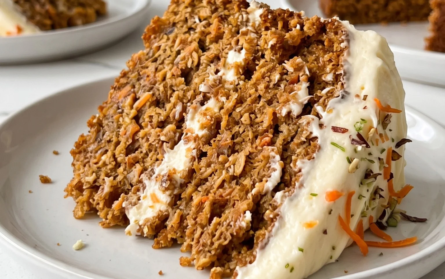 Easy Flourless Oatmeal Carrot Cake Recipe