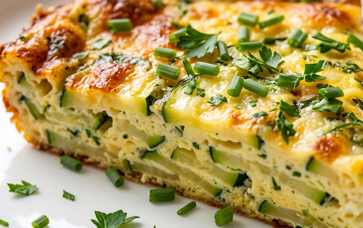 Crustless Zucchini Quiche Recipe