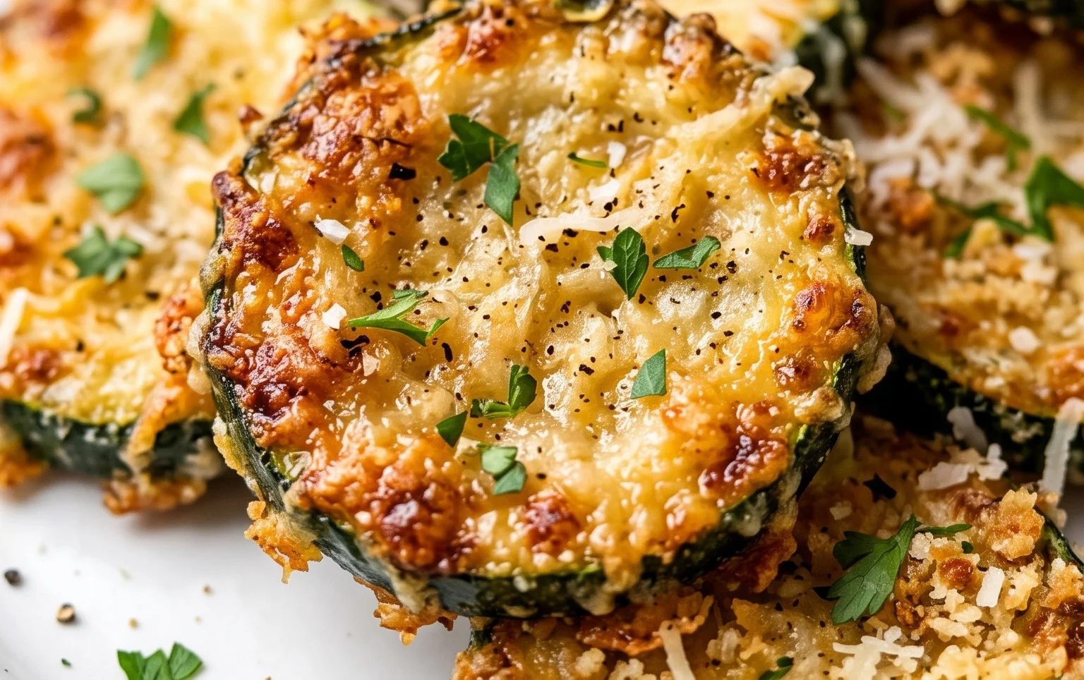 Baked Parmesan Zucchini