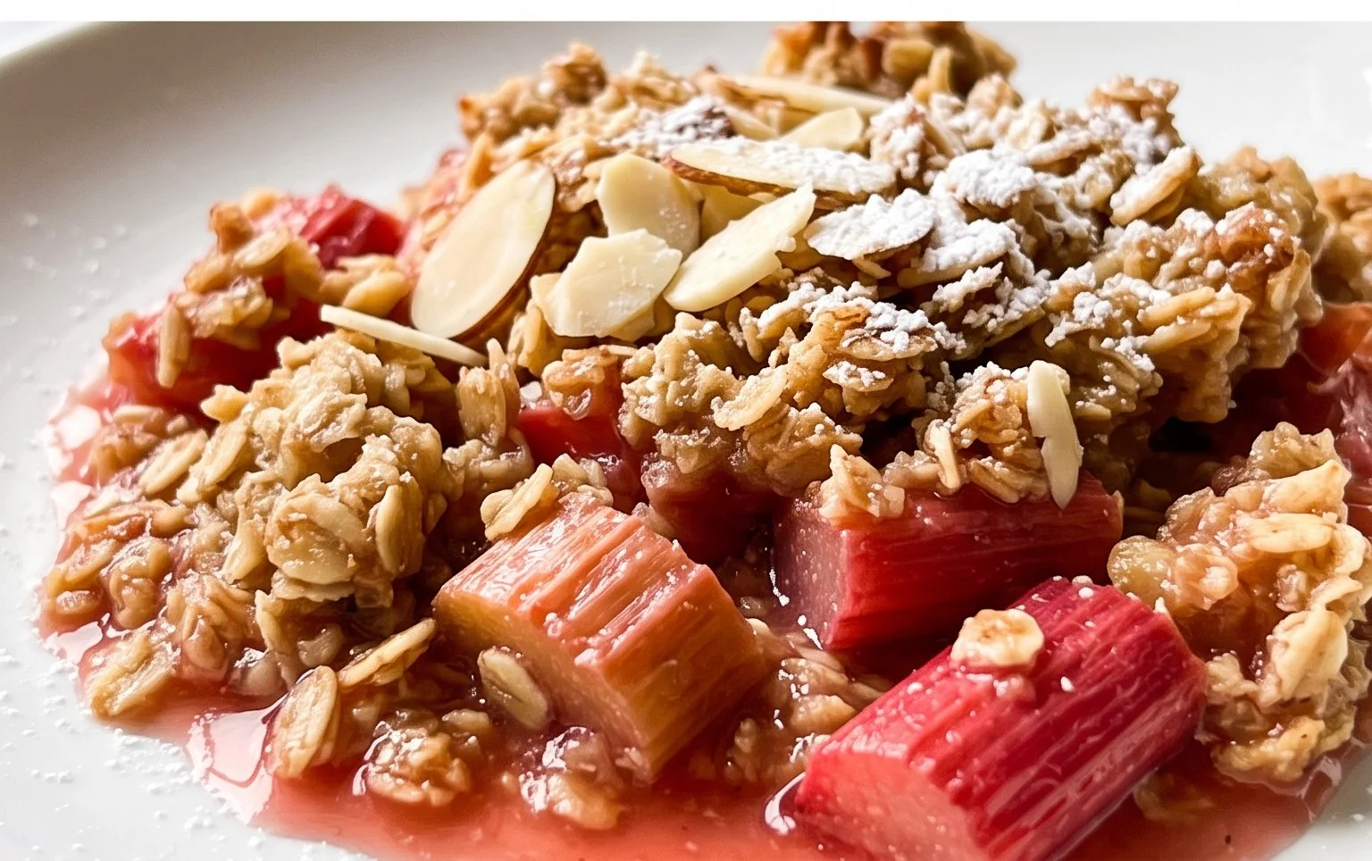 Easy Rhubarb Crisp