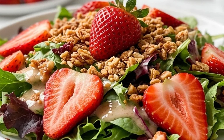 Strawberry Crunch Salad