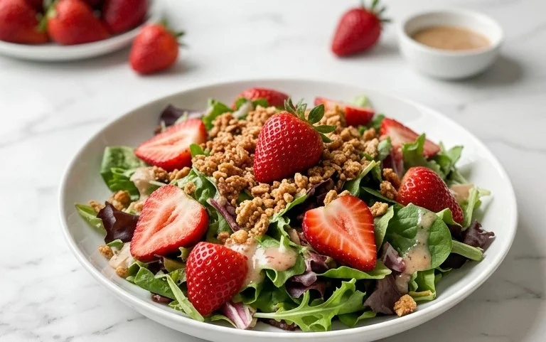 Strawberry Crunch Salad